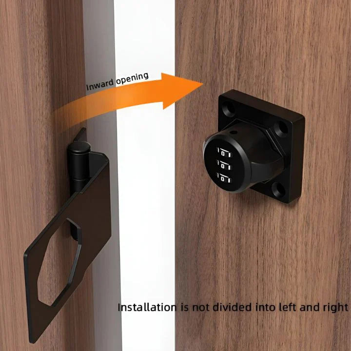 🤩Keyless entry, convenient - punch-free combination locks🔑