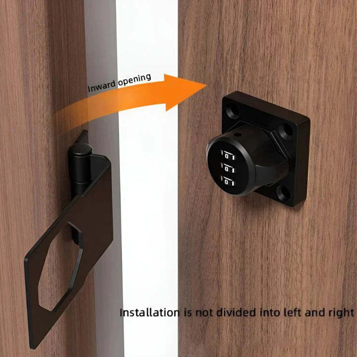 🤩Keyless entry, convenient - punch-free combination locks🔑