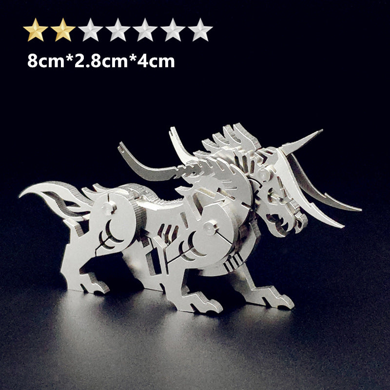 3D Stainless Steel Mythical Creature Puzzle Kit