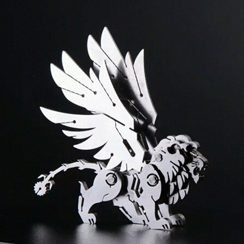 3D Stainless Steel Mythical Creature Puzzle Kit