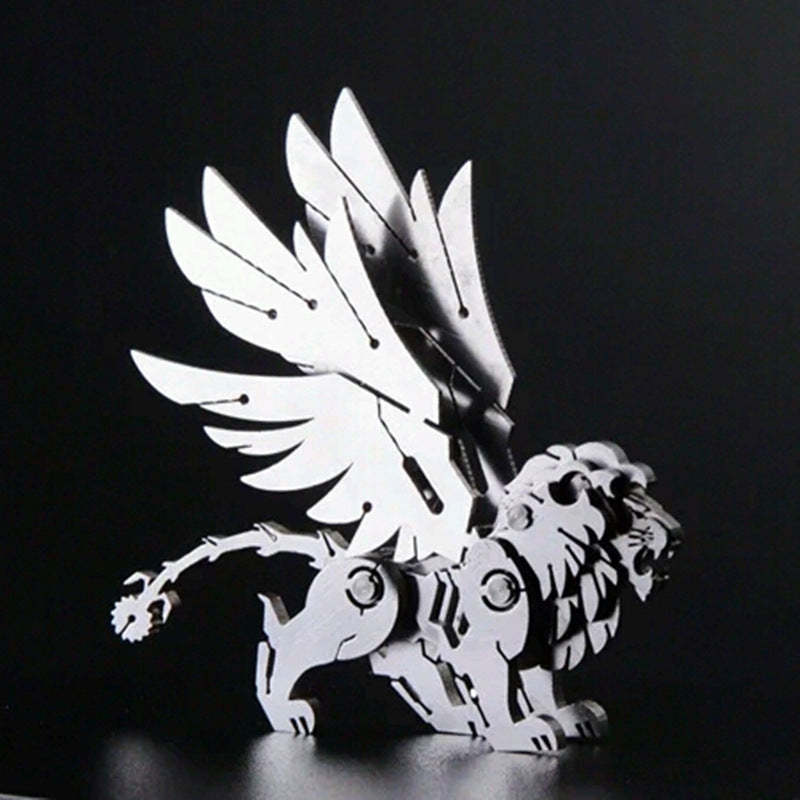 3D Stainless Steel Mythical Creature Puzzle Kit