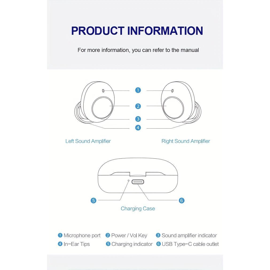 🎧 Ljudförstärkande Hörsnäckor