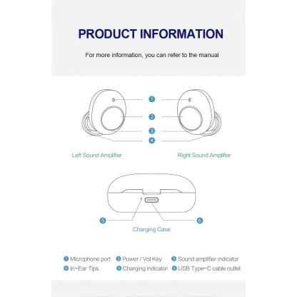 🎧 Ljudförstärkande Hörsnäckor