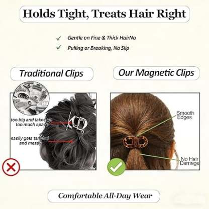 🌟🎀Smart Magnetic Hair Clips – Quick, Secure & Comfortable Hair Styling Solution