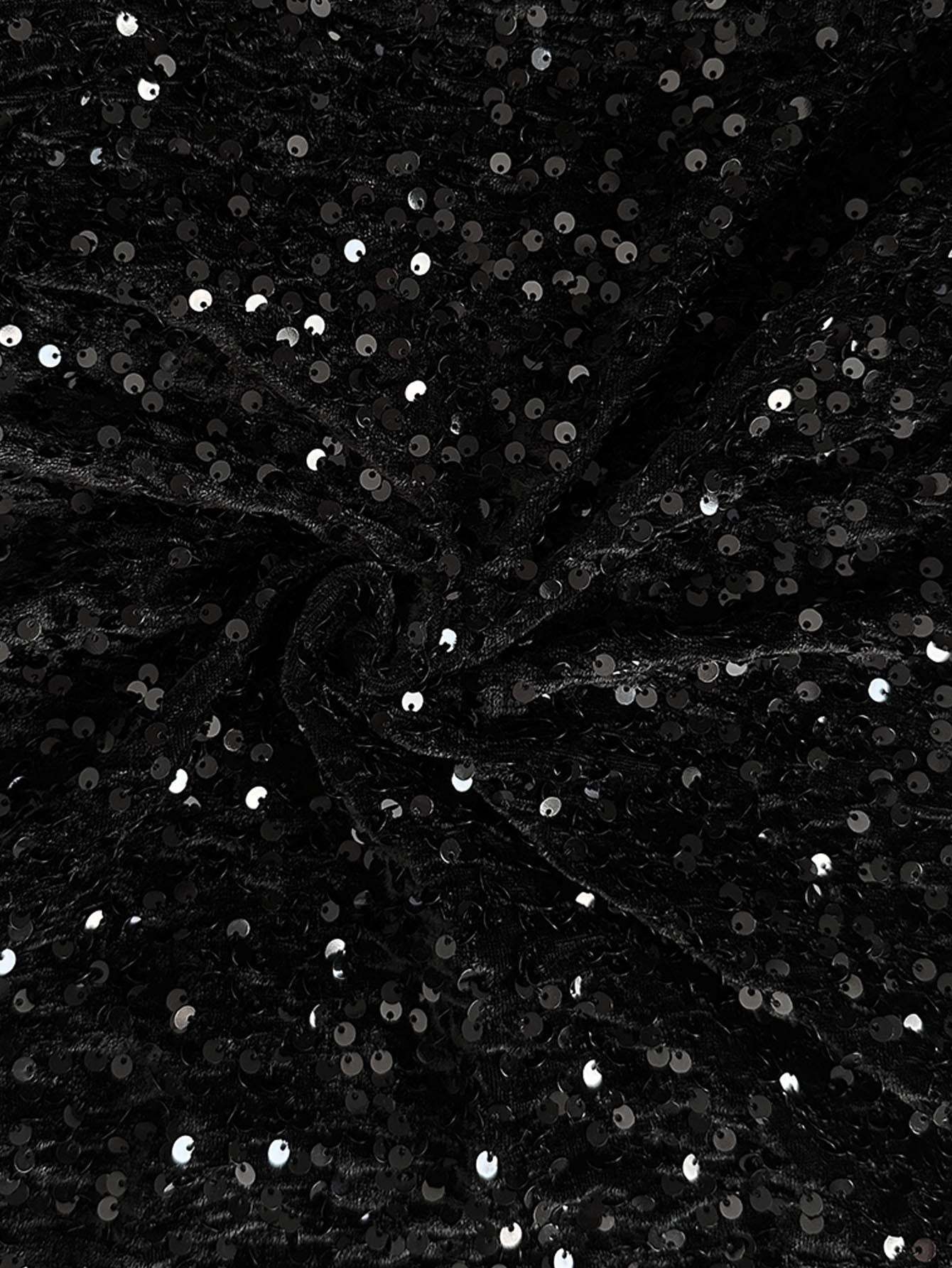 💖LAST DAY SALE 50% OFF🥰Women's Sequin Sparkle Wide Leg Pants with Elastic Waistband