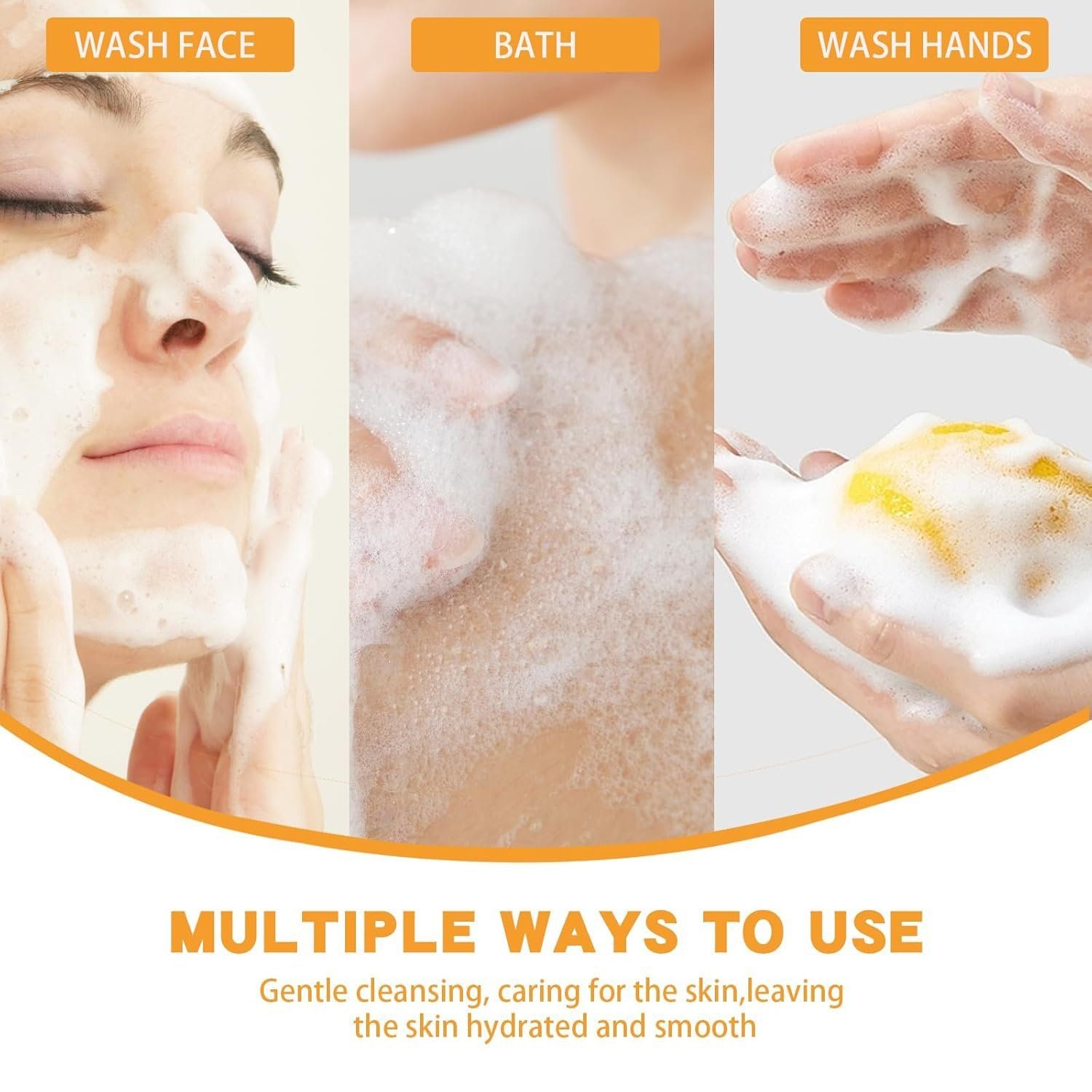 Lemon Turmeric & Kojic Acid Brightening Soap