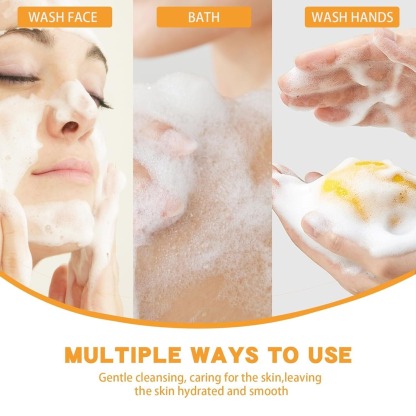 Lemon Turmeric & Kojic Acid Brightening Soap