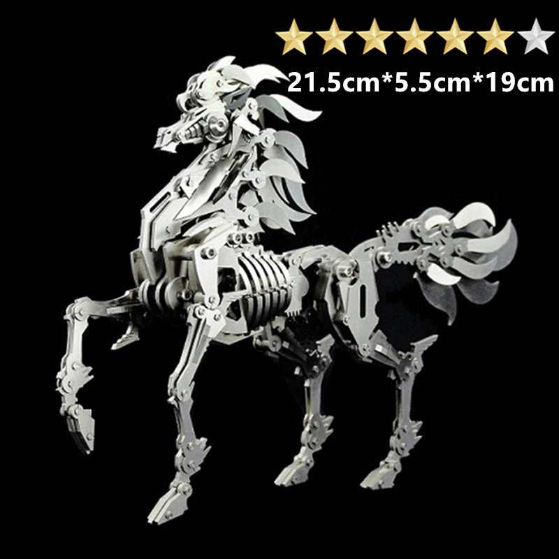 3D Stainless Steel Mythical Creature Puzzle Kit