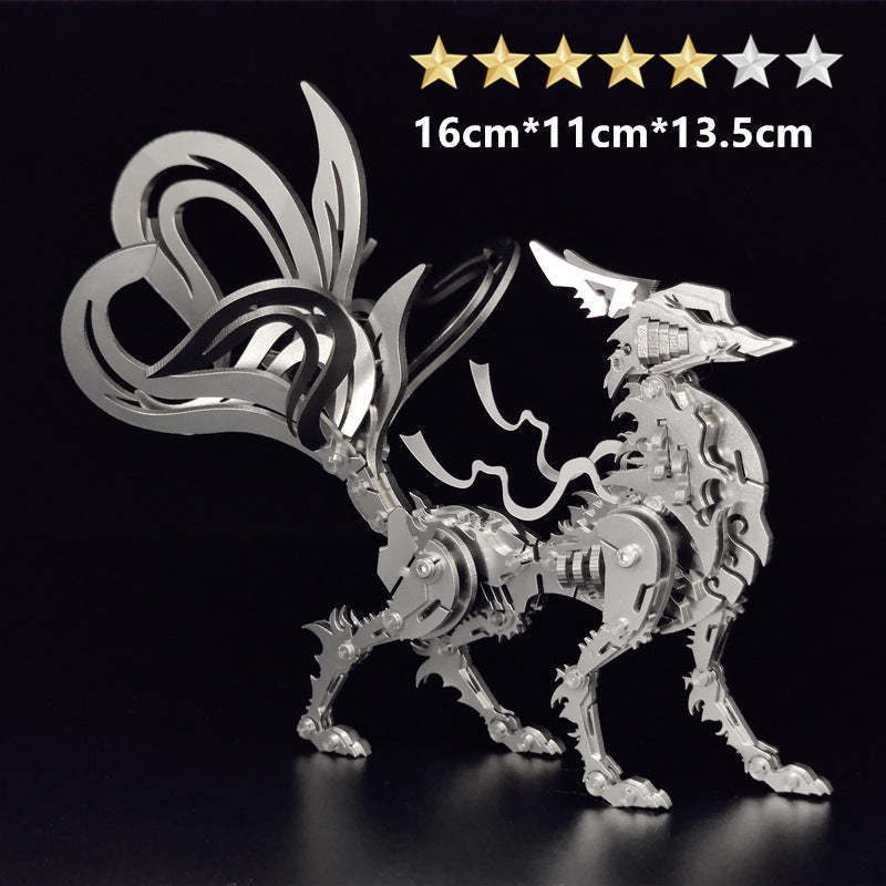 3D Stainless Steel Mythical Creature Puzzle Kit