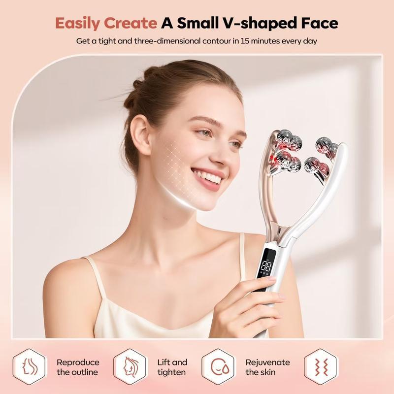✨Wireless Facial Massager – Portable Rechargeable Skin Lifting & Puffiness Reducer（Buy 2 Free Shipping）