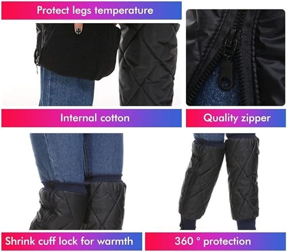 Vinter Knäskydd för Motorcykel & Utomhusbruk Utmärkt VinterSkydd