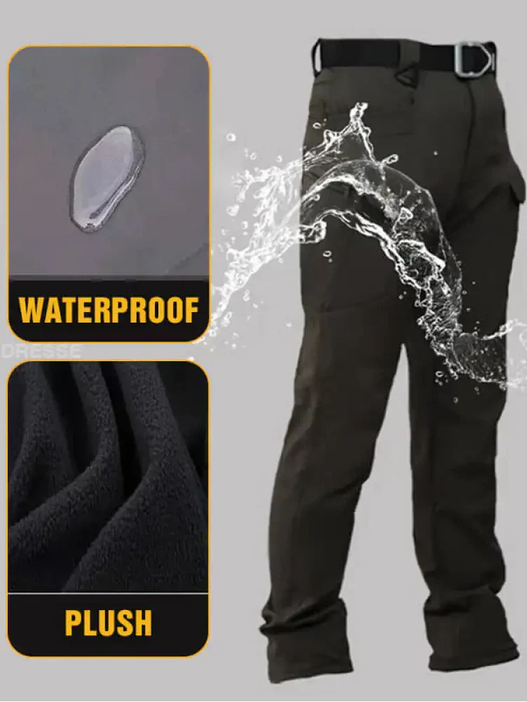 ⏳SISTA DAGEN AV REAN 50 % RABATT!🔥Vind- och värmeisolerande multifunktionella utomhuslederbyxor i fritidsstil för män