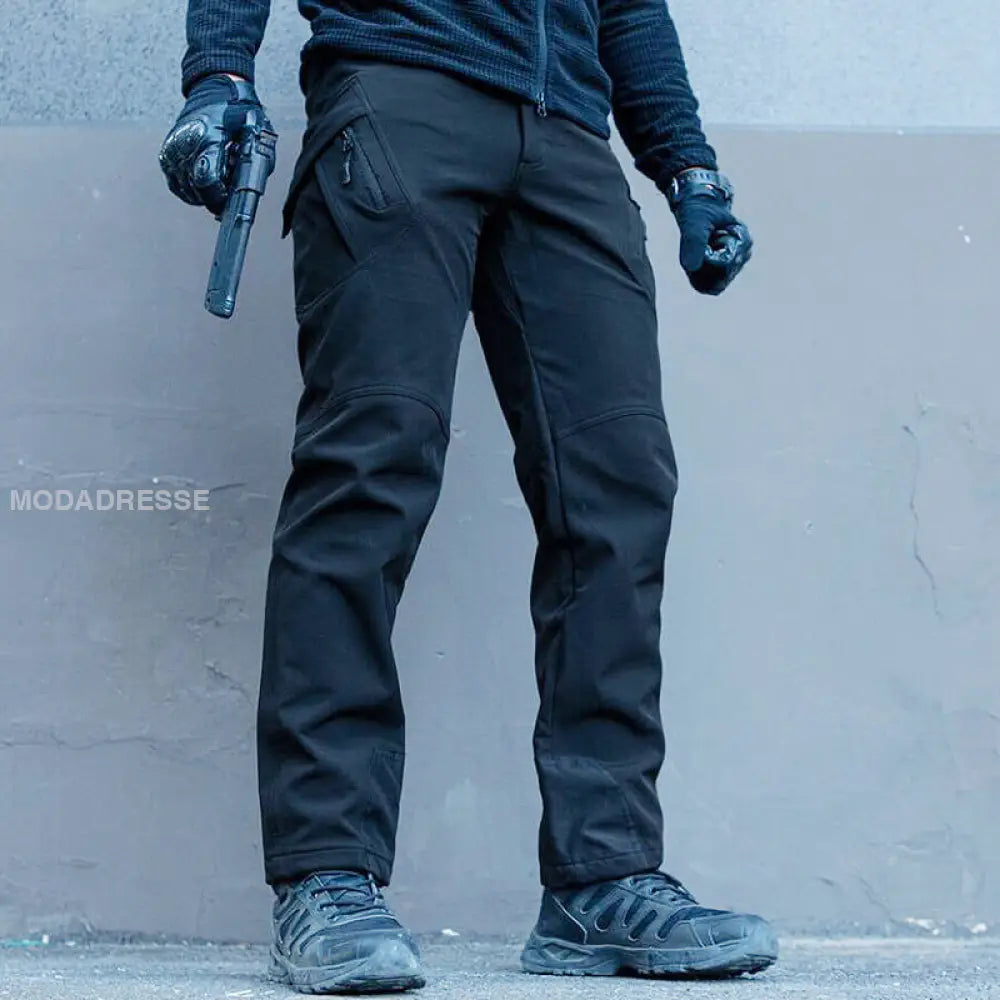 ⏳SISTA DAGEN AV REAN 50 % RABATT!🔥Vind- och värmeisolerande multifunktionella utomhuslederbyxor i fritidsstil för män