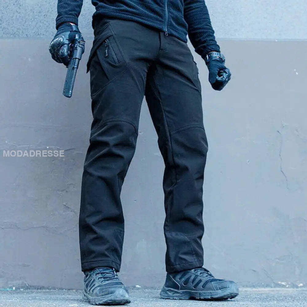 ⏳SISTA DAGEN AV REAN 50 % RABATT!🔥Vind- och värmeisolerande multifunktionella utomhuslederbyxor i fritidsstil för män