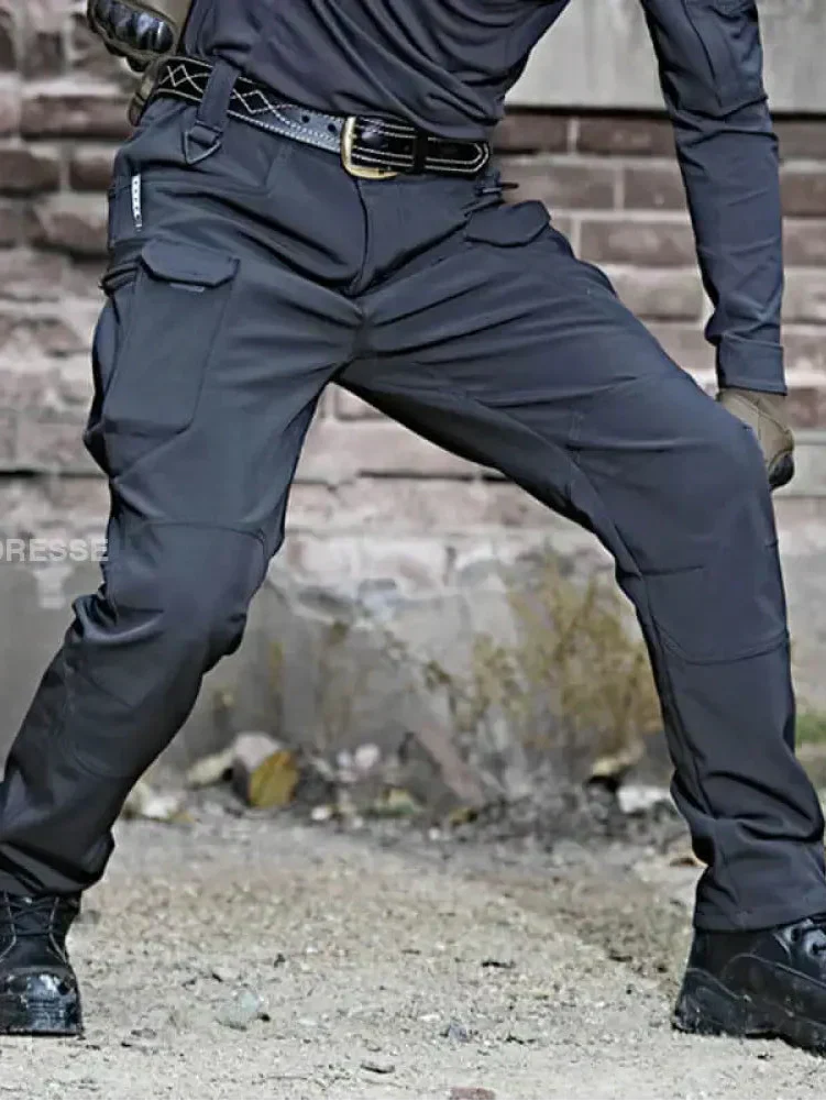 ⏳SISTA DAGEN AV REAN 50 % RABATT!🔥Vind- och värmeisolerande multifunktionella utomhuslederbyxor i fritidsstil för män