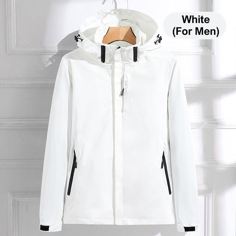 🔥Varm lätt huvajacka med full dragkedja