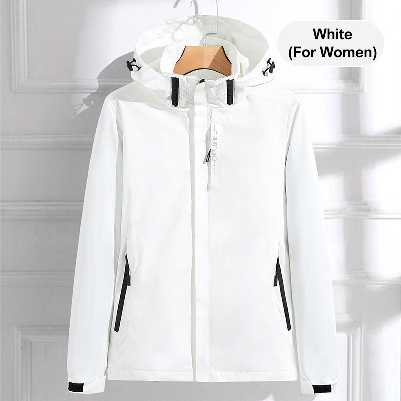 🔥Varm lätt huvajacka med full dragkedja