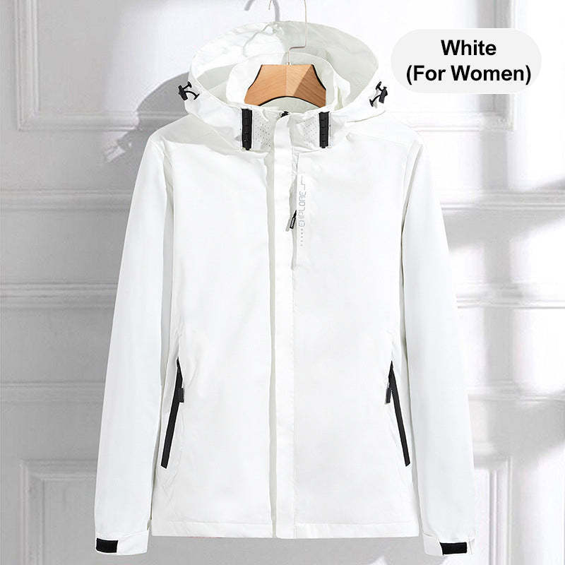 🔥Varm lätt huvajacka med full dragkedja