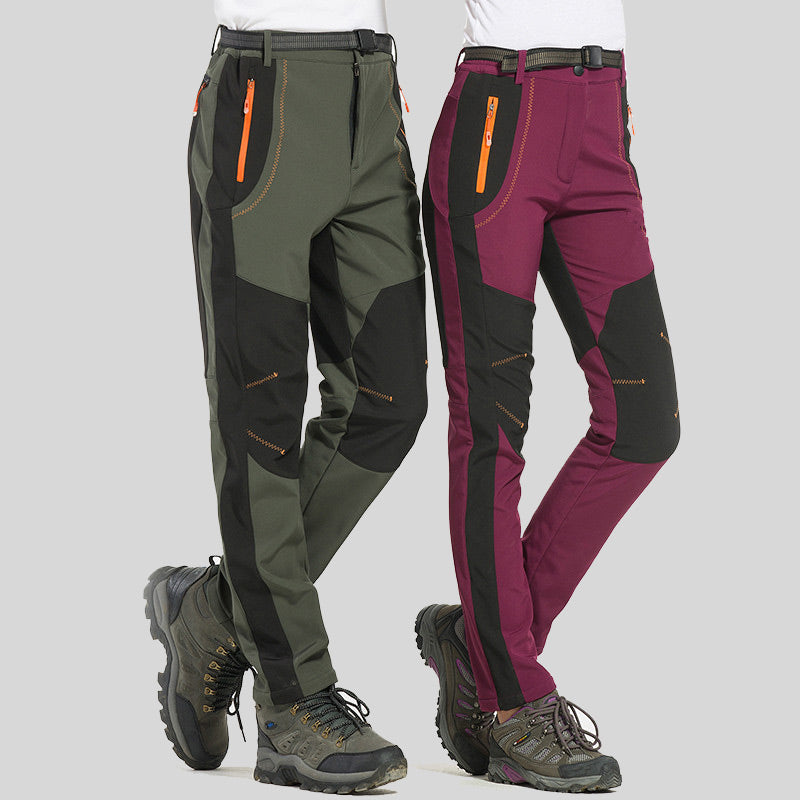 👖 50% DE RÉDUCTION! ✨ Pantalon de Randonnée - Coupe-Vent, Imperméable et Chaud avec Taille Élastique pour Randonnée et Voyages 🏔️🌧️
