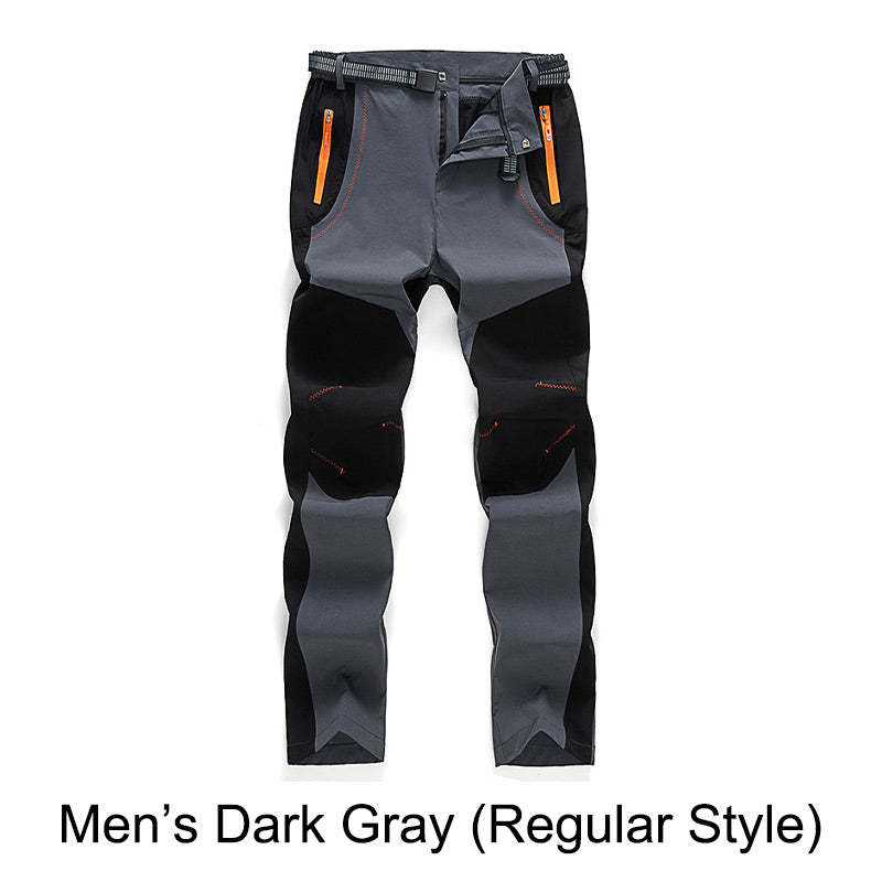 👖 50% DE RÉDUCTION! ✨ Pantalon de Randonnée - Coupe-Vent, Imperméable et Chaud avec Taille Élastique pour Randonnée et Voyages 🏔️🌧️