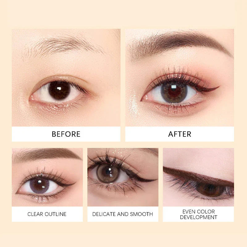 🎁Köp 1 få 1 gratis⭐ 24H Vattentät Eyelinerpenna – Skarp Definition hela Dagen, Utan Smetning