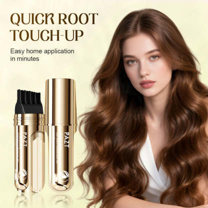 2-i-1 Hårfärgningskam för Grått Hår – Naturlig Färg, Enkel Applicering