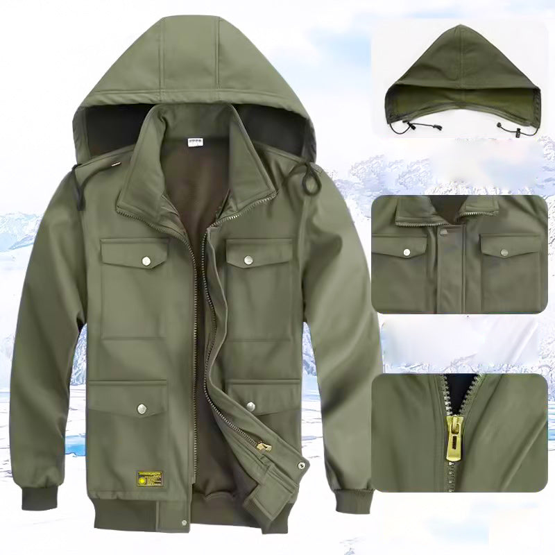 Warmer, strapazierfähiger und schmutzabweisender Arbeitsanzug【Kostenlose Lieferung】