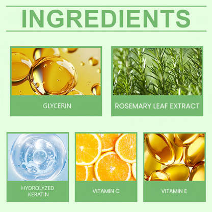 Rosmarin Hydrolysiertes Keratin Shampoo