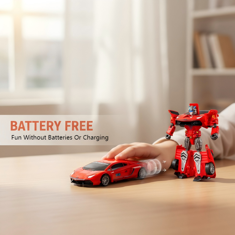 ✨ Kollision-Transformationsbil för Barn – Bilen som förvandlas vid krock!
