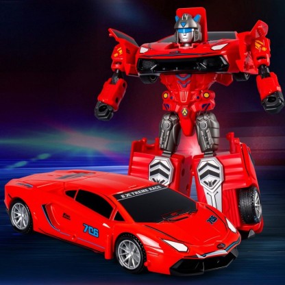 ✨ Kollision-Transformationsbil för Barn – Bilen som förvandlas vid krock!