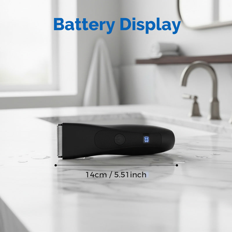 📢📢60   % OFF !!✨Digital Display Body Trimmer for Men