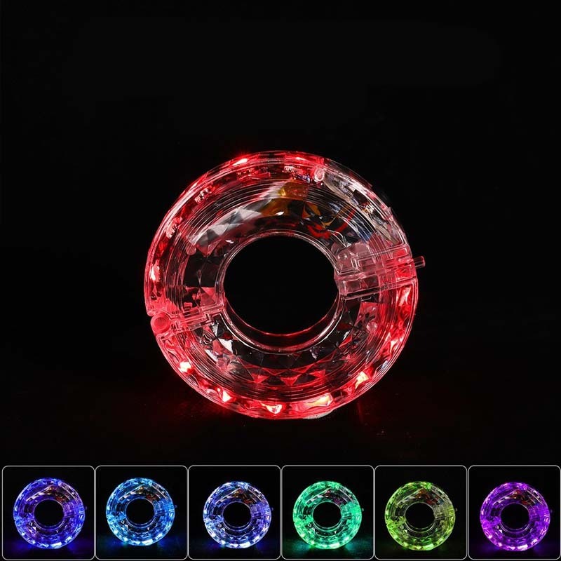 ✨ LED-Navlampa för Cykel – 360° Synlighet, Flera Färglägen & Smart Sensor