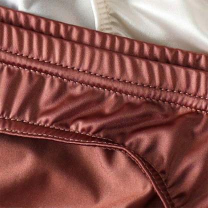 Sexiga briefs med låg midja och konturerad ficka för män