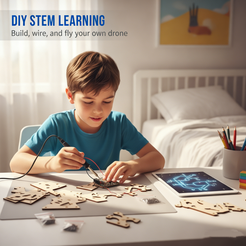 ✈️DIY Trädrönar-Byggsats för Barn