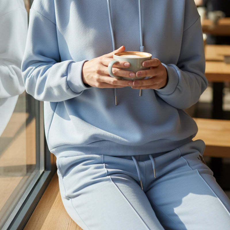 Oversized Hoodie med Leopardhuva – Mjuk, Trendig & Bekväm Damtröja