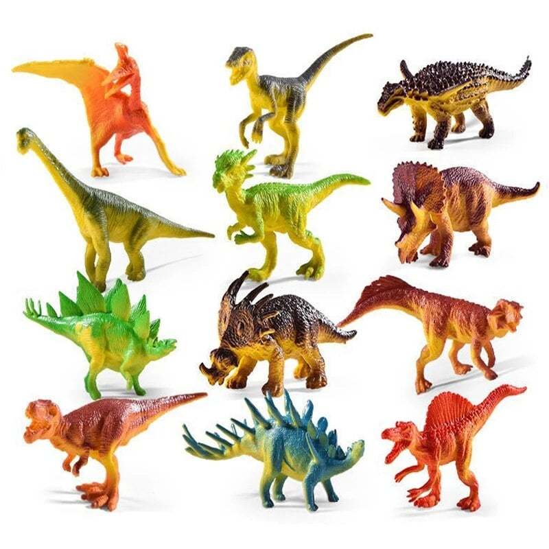 Dinosaurie Lastbil med Figurer – Roligt Transportfordon för Små Dinosauriefans