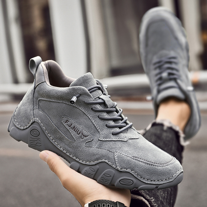 🔥Hot-selling-Men's non-slip genuine leather orthopedic shoes with arch support