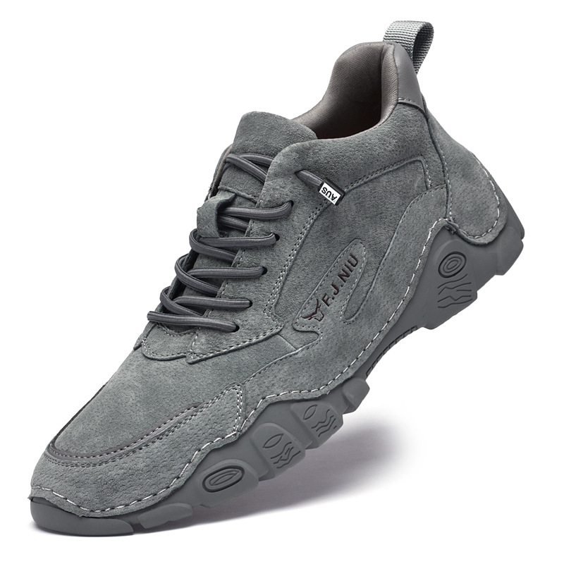 🔥Hot-selling-Men's non-slip genuine leather orthopedic shoes with arch support