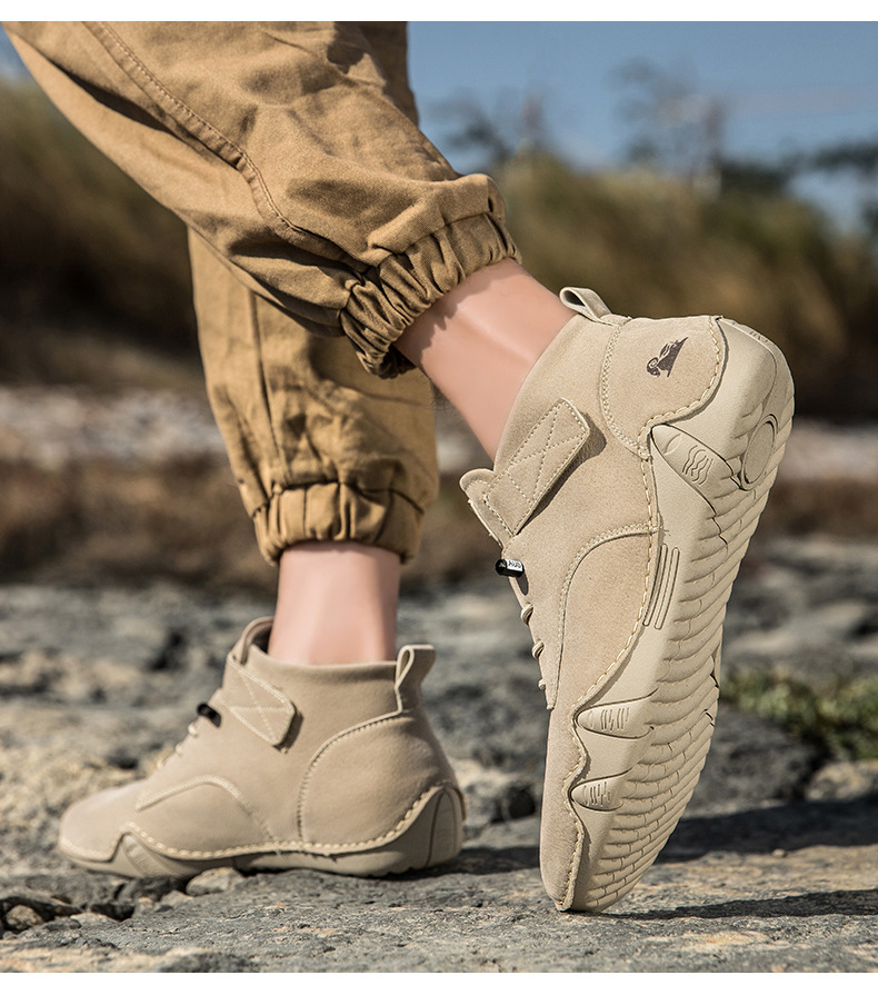 Last day for 70% off 🔥⏱️Christmas sale⏱️🔥Men's genuine orthopedic calfskin hiking shoes