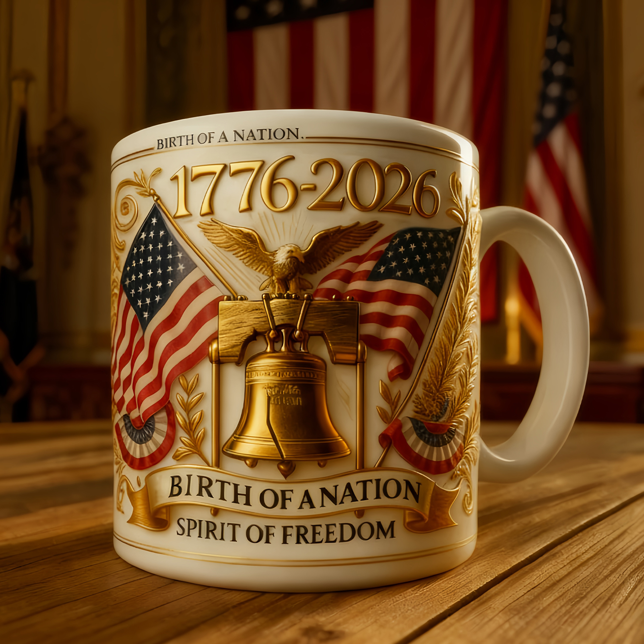 Limited Edition 2026🦅 United States 250th Anniversary – Proudly Celebrating Freedom Mug