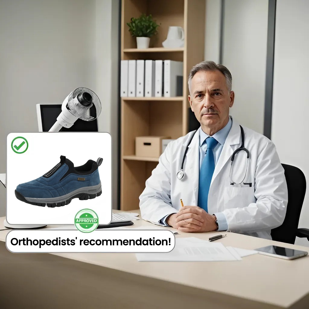 [60% off Last Day - Ends Soon] 🔥 Ergonomic walking shoes 👞 Relieve foot pain ✅ Arch support for comfortable walking