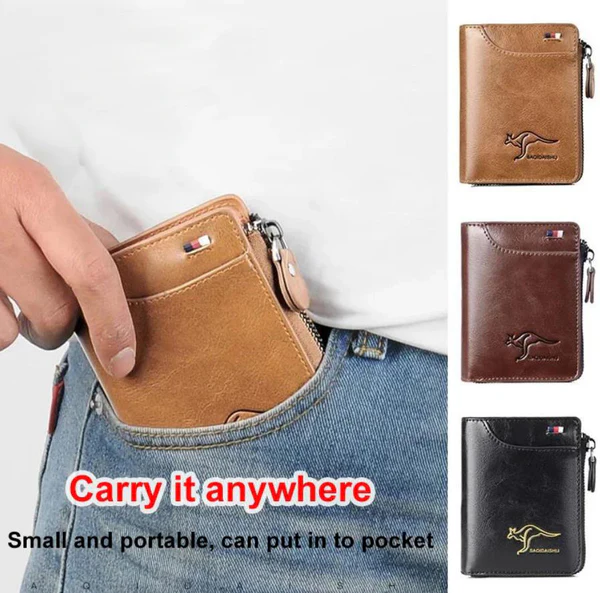 💰RFID Blocking Anti-Theft Wallet（Protection frequency range: 13.56 MHz ）