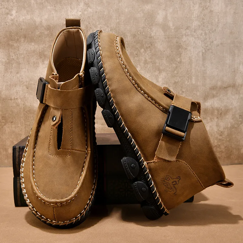 Men’s Orthopedic Safety Work Shoes – Steel Toe, Waterproof & Non-Slip, Built to Last 5 Years