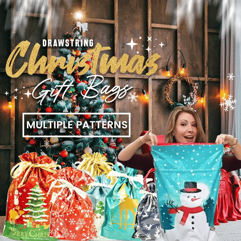 🎅LAST DAY SPECIAL PRICE🎁The World’s Best Christmas Gift Bag With Drawstring🎁