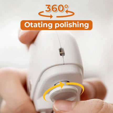 3-in-1 Automatic Electric Nail Clipper with Polishing