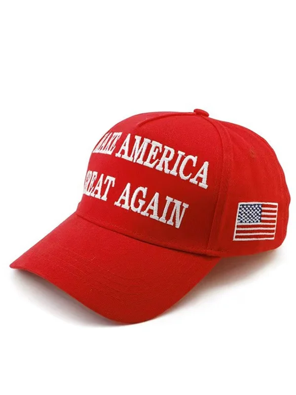 Findbestes® Cotton Was Right About Everything Letter Printed Men's Duck Bill Baseball Cap