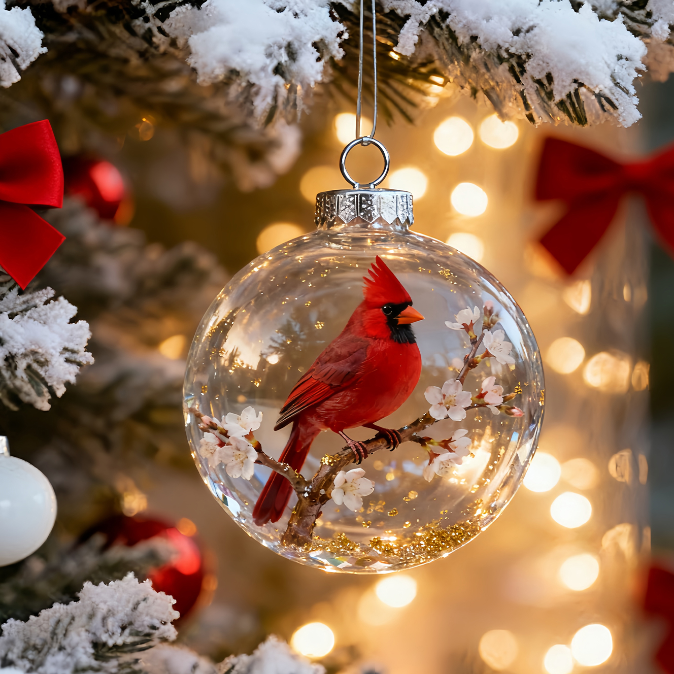 🔥LAST DAY 60% OFF-🐦Nature’s Birds Crystal Glass Ornament Set