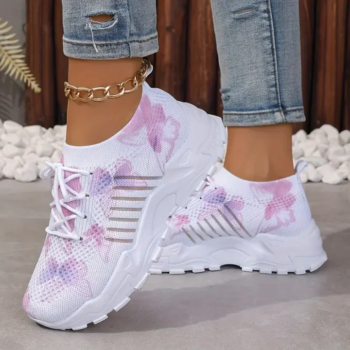 🔥LAST DAY PROMOTION 70% OFF - Women's Butterfly Pattern Sneakers