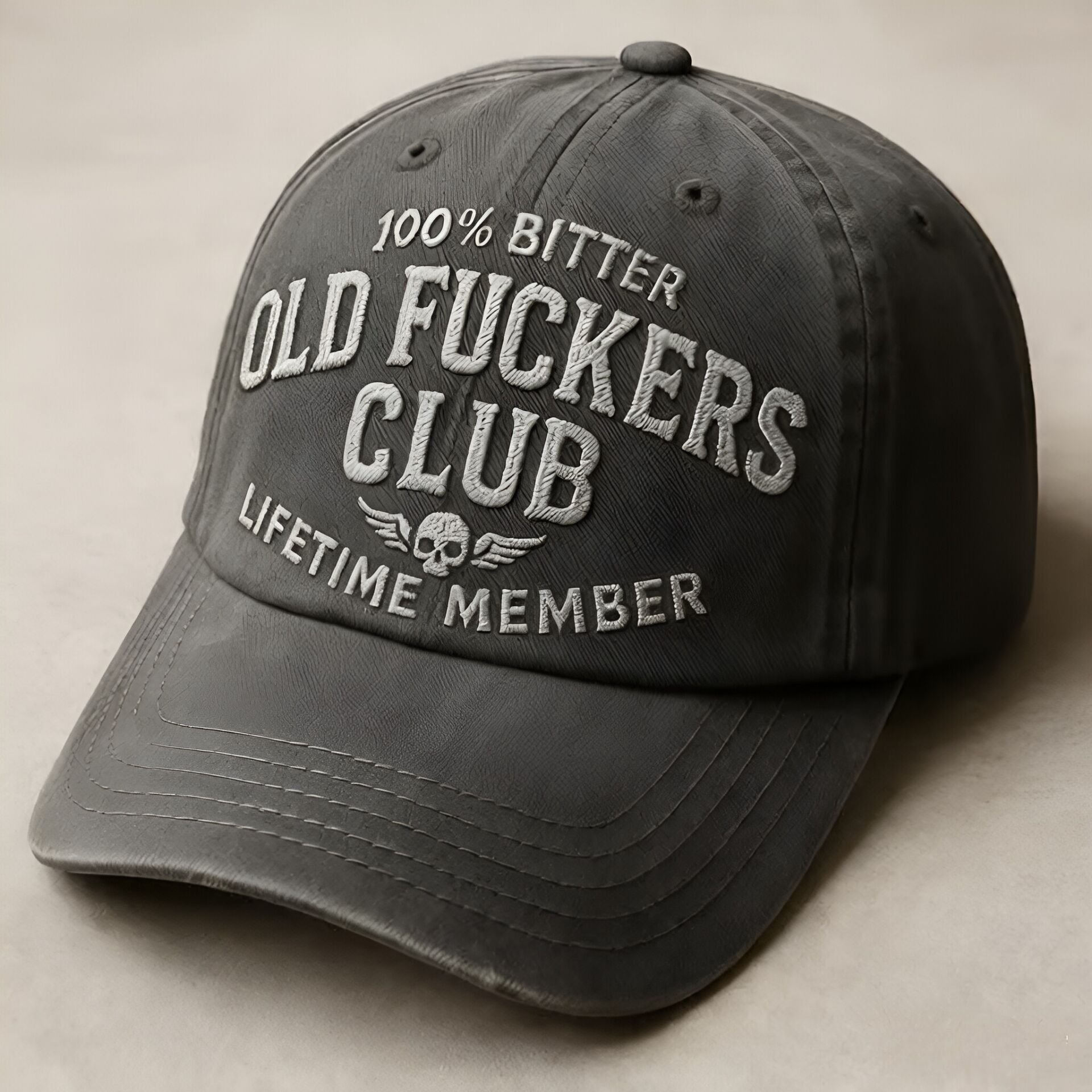 🧢Old F*ckers Club - Vintage Cotton Baseball Cap