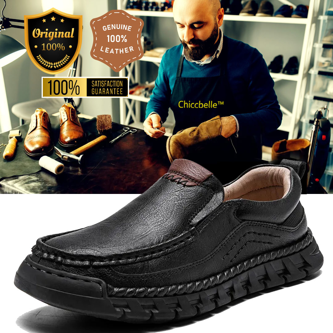 ⏰50% off - Newest Men's Handmade Non-Slip Orthopedic Walking Shoes